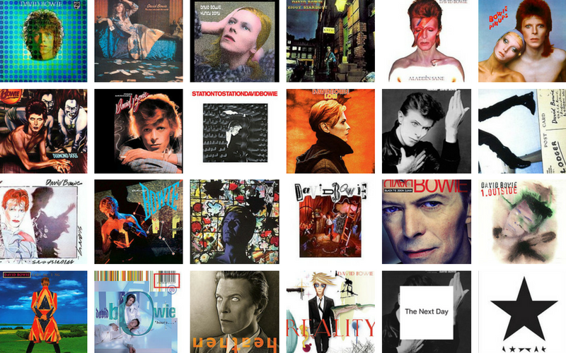Bowie Album Covers Collage, Album Collage HD Wallpaper, 40% OFF